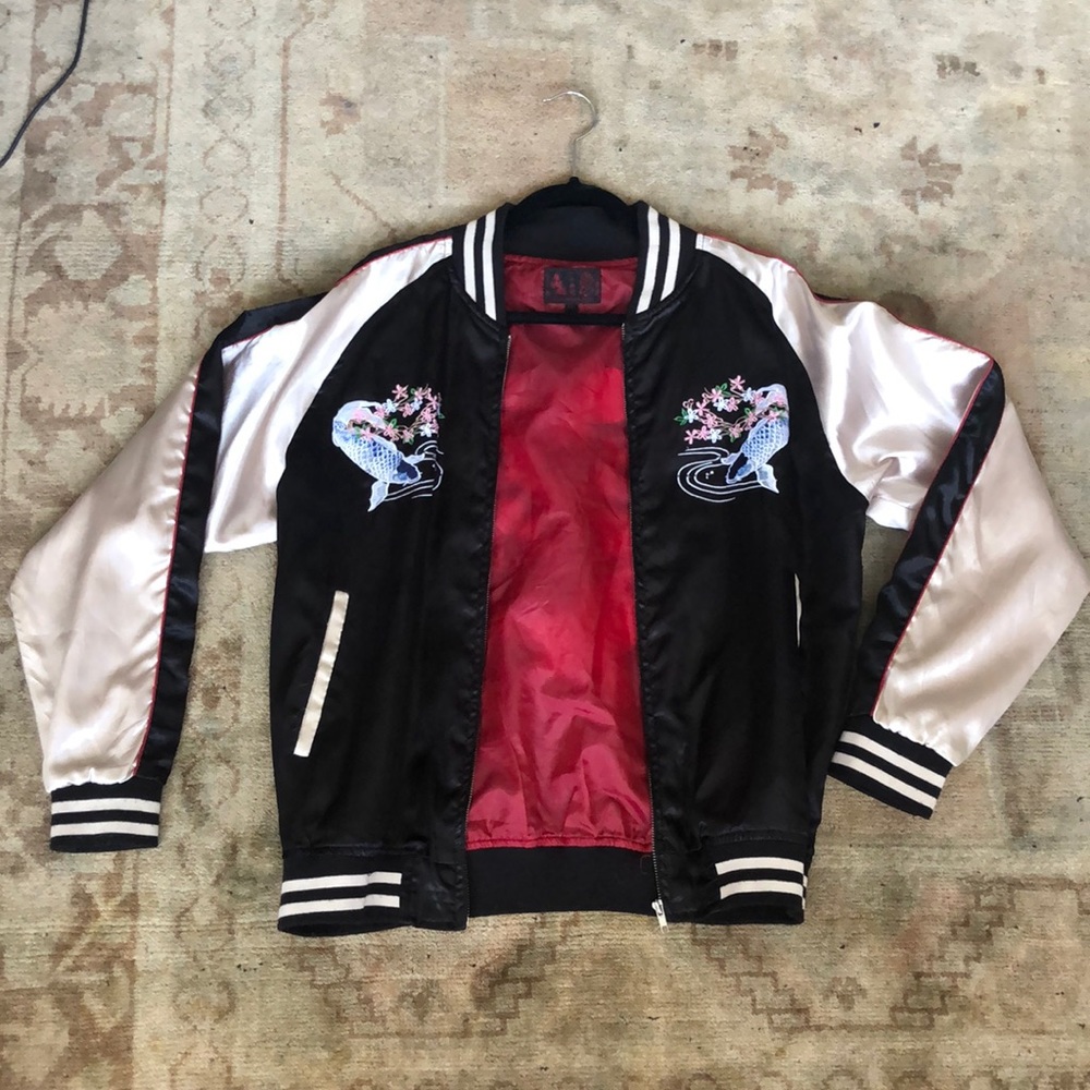 Vintage Japanese souvenir jacket, original